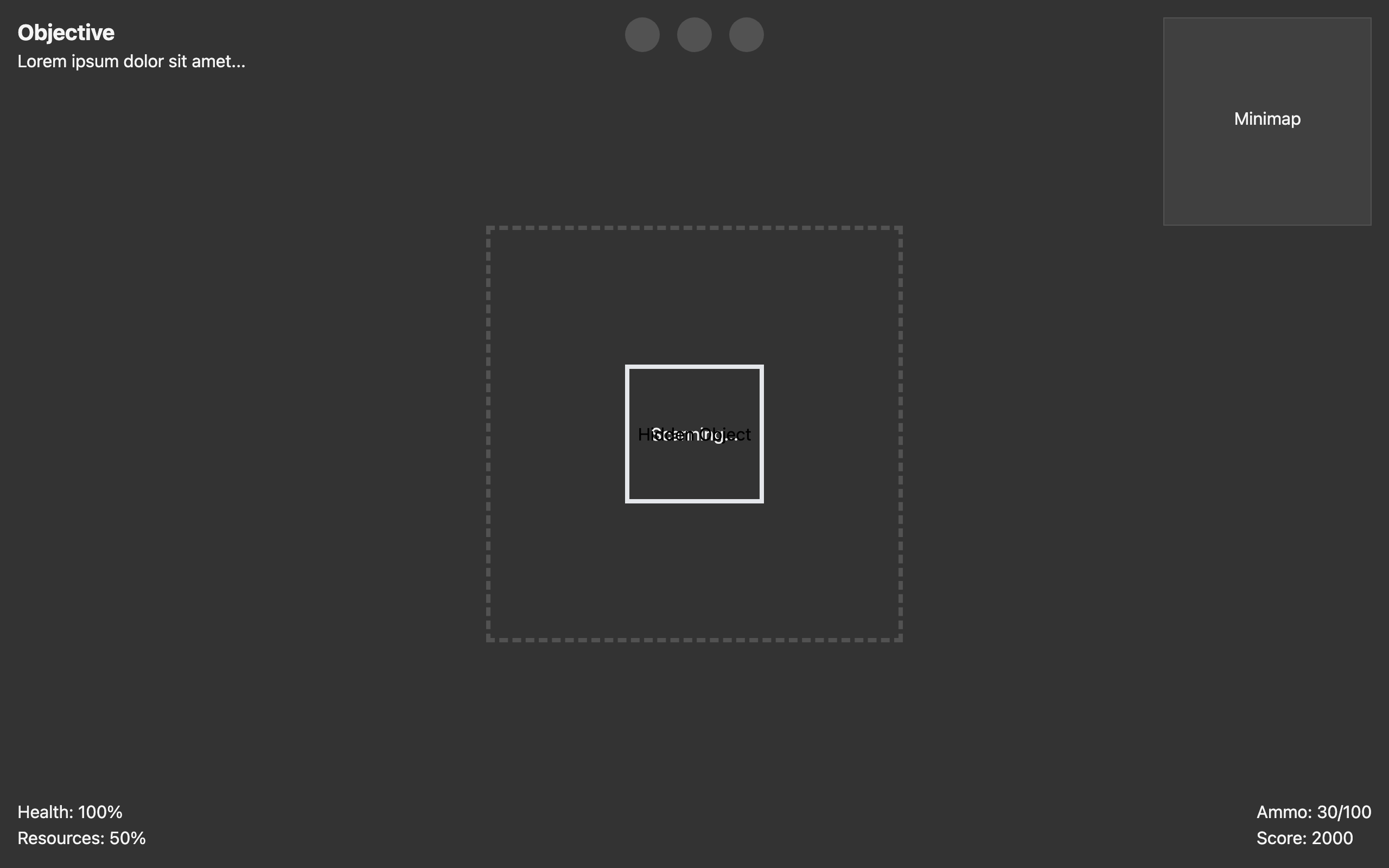 Wireframe example for Augmented Reality Scanner