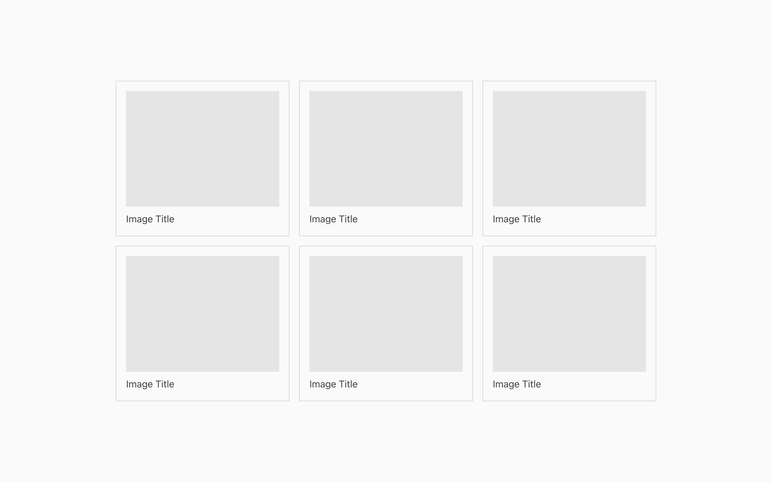 Wireframe example for Image wells