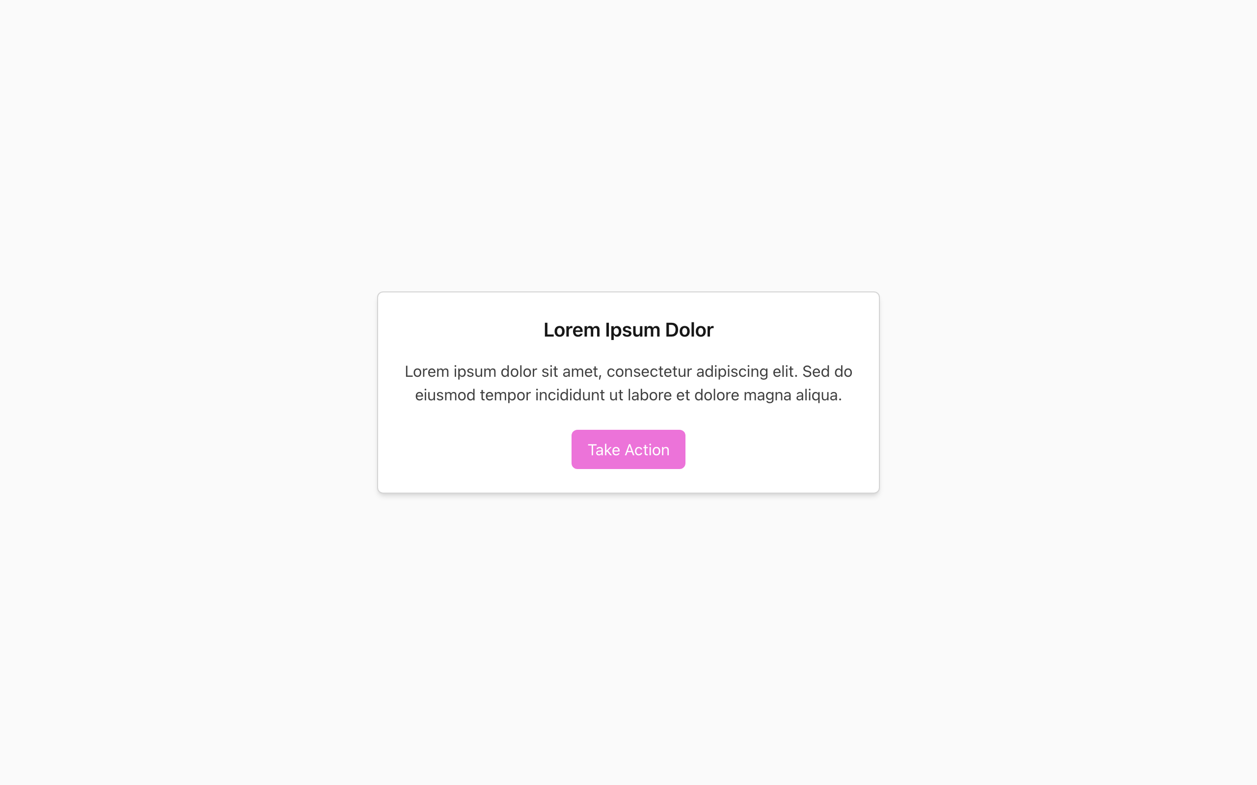 Wireframe example for Pop-up buttons